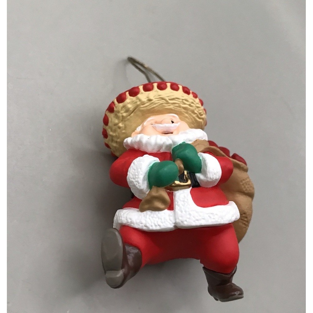 Hallmark Keepsake Feliz Navidad Ornament by Sue Teague 1999 Handcrafted